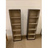 Pair of tower storage unit