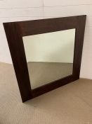 A Large contemporary square Mirror