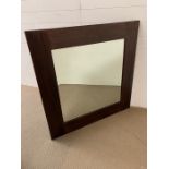 A Large contemporary square Mirror