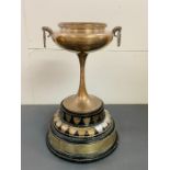 A Silver Cup,with a Birmingham hallmark (Approximate weight of cup without base 830g)