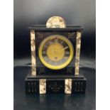 A Slate Mantle Clock