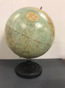 Philips 19 inch Terrestrial Globe printed in Great Britain by George Philip & Son ltd 1965