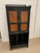 Ebony office cabinet from the aesthetic movement