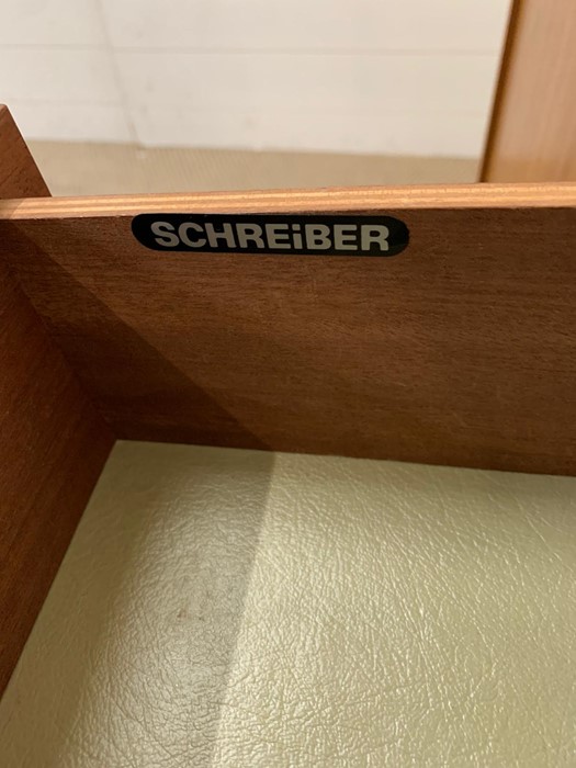 A mid century Schreiber side board H73cm x L150cm x D40cm - Image 2 of 3