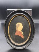 A Miniature of a Reverend, name and dated verso September 1778.