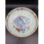 A Wedgwood Lustre Bowl with a Dragon theme