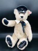 "Captain Mach" - The Concorde Bear by Steiff. A Limited edition of 1500 pieces who was exclusive