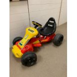 A children pedal GO Kart with electric charger