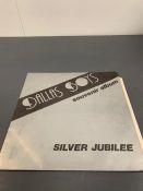 A Dallas Boys Autographed Silver Jubilee Album.