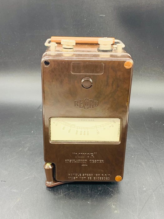 A GPO Voltmeter in original leather case. - Image 3 of 4