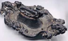 A Victorian Cast Iron Boot Scraper