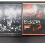 Two Ian Hunter Signed DVDs 'Just Another Night' and 'Strings Attached'
