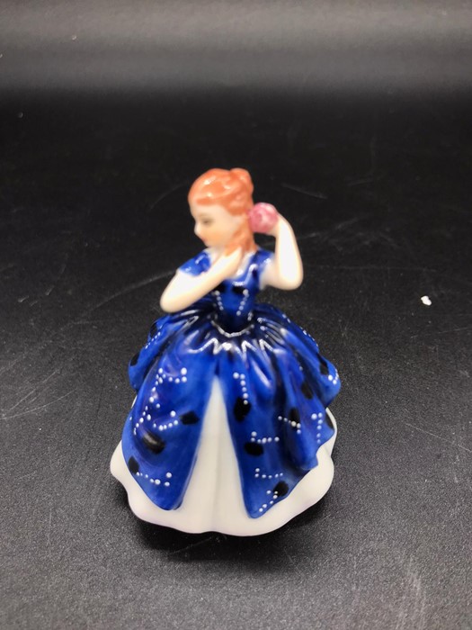 A selection of eleven miniatures Royal Doulton china figurines to include, Bess, Soiree, Top O'The - Image 7 of 15