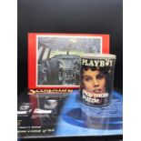 A selection of three jigsaw puzzles to include, Playboy Playmate, Concorde Cockpit and Sculpture