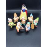 Snow White and the Seven Dwarves China Figures from Disney
