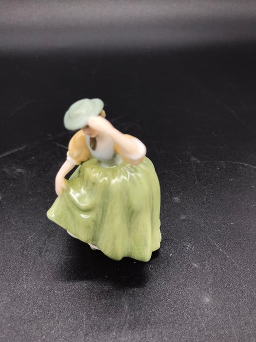 A selection of eleven miniatures Royal Doulton china figurines to include, Bess, Soiree, Top O'The - Image 15 of 15