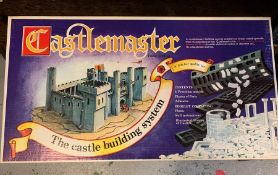 A boxed vintage Castlemaster building system kit