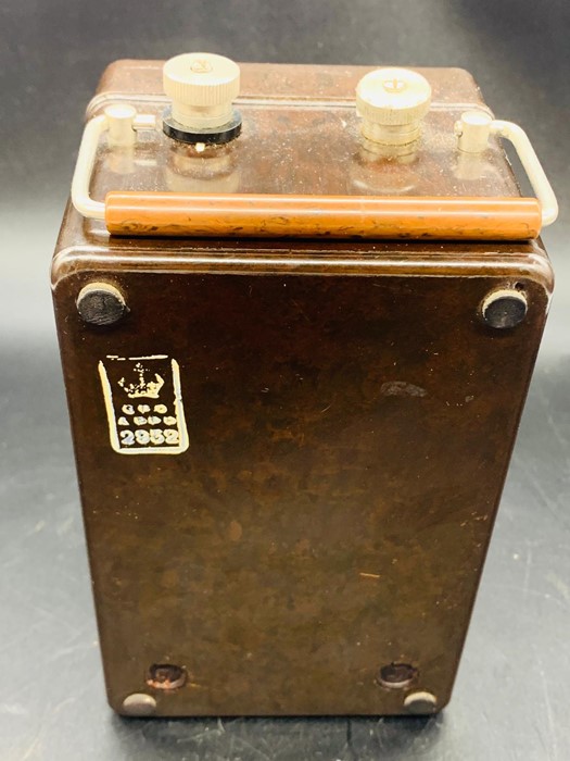 A GPO Voltmeter in original leather case. - Image 4 of 4