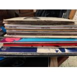 A large selection of records