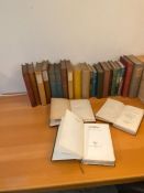 A large collection of various books to include, John Galsworthy Over The River, Seven Years in