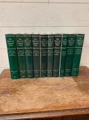 Ten volumes of The Dairy of Samuel Pepys, edited by R.C. Latham and W. Matthews. Volumes 1-3 & 5-11