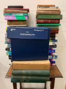 A selection of law books to include The Solicitor Journal various volumes, The Law Quarterly Review,