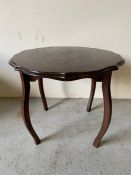 An occasional table (H50cm Dia59cm)