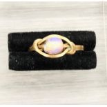 A Fire Opal ring