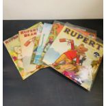 Six sealed Rupert Bear calendars 2011,2012,2013 and 2016,2017,2018