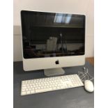 An Apple iMac (It has been restored to factory settings and has a new password)