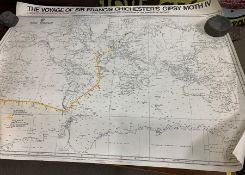 A Map of Francis Chichester's route