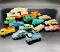 Selection of die cast vehicles