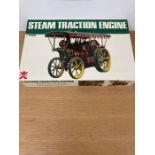 A boxed Bandai Steam Traction Engine Garrett 1919 model kit