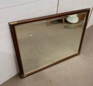 A Contemporary Bevel Edged Mirror (110cm x 85cm)