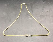 A 9 ct gold necklace (5.9g)