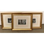 'Convalescence', 'A French Marriage' and 'A Parisian Family' etchings.