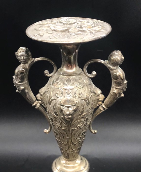 A Continental Silver centrepiece , marked 800 (H23cm) - Image 5 of 5