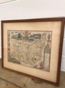 A pair of Antique maps for Norfolk and Suffolk.