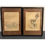 Two Antique Framed Pictures.