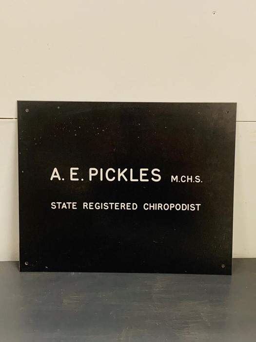 A E Pickles advertising sign - Image 2 of 2