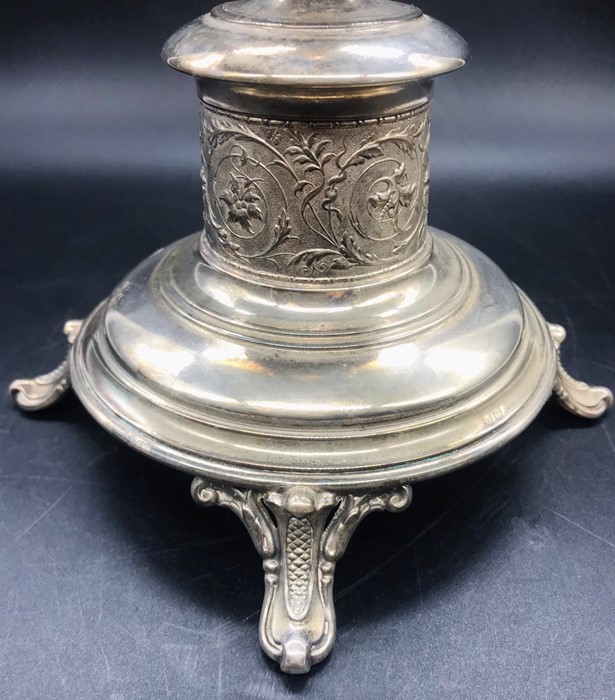A Continental Silver centrepiece , marked 800 (H23cm) - Image 2 of 5