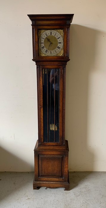 Longcase Granma clock (H190cm W43cm D25cm)