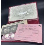 A 1973 Bahamas uncirculated coin set.