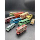 A selection of Diecast vehicles to include Dinky, Corgi, etc