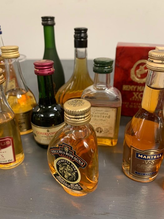 A Selection of various Cognac and Brandy miniatures - Image 2 of 3