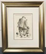 Alexander Millar 'Football Training' Original Sketch