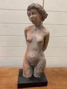 A sculpture of a women's figure (H63cm)