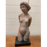 A sculpture of a women's figure (H63cm)