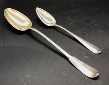 Two Silver French spoons.