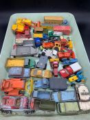 A selection of Diecast vehicles to include Matchbox, Corgi, etc